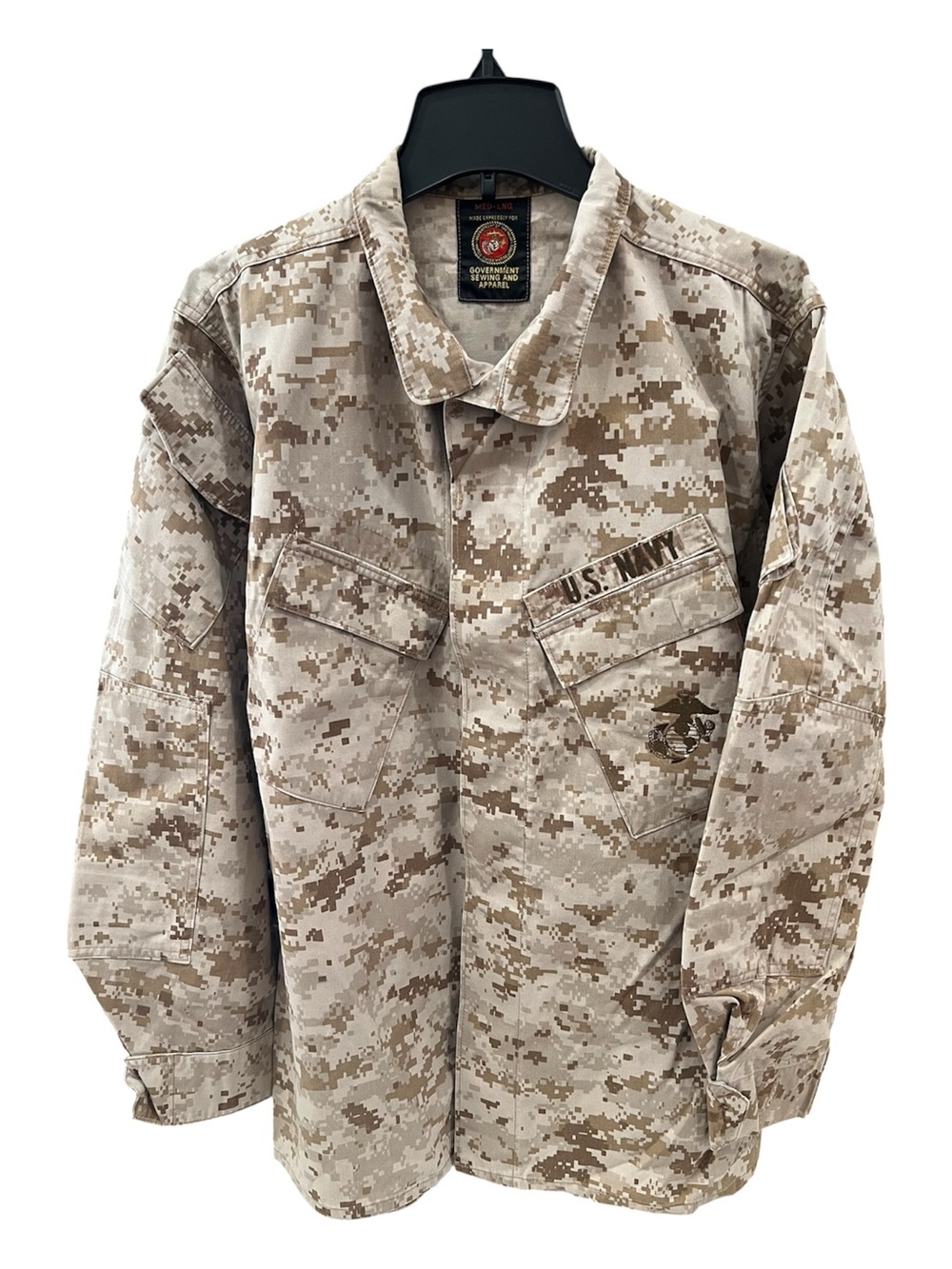 U.S. Marine Corps Desert MARPAT Blouse Medium Long